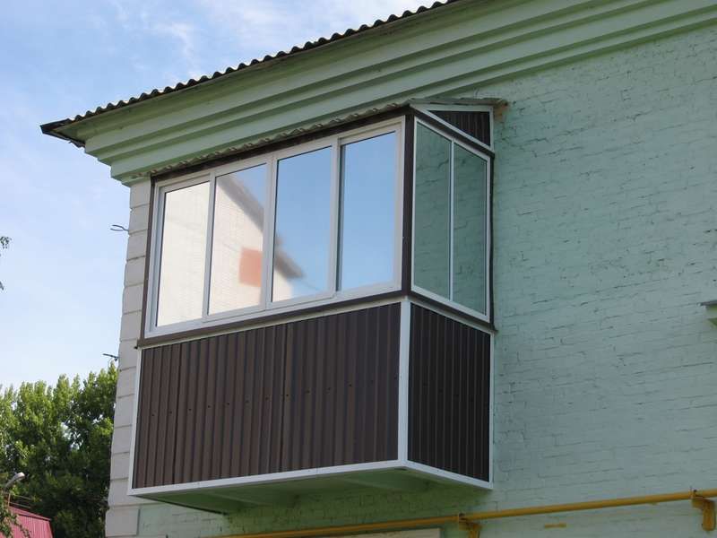 Тонировка балконов (фото)